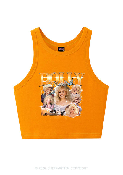 DP Vintage Portrait Y2K Crop Tank Top Cherrykitten