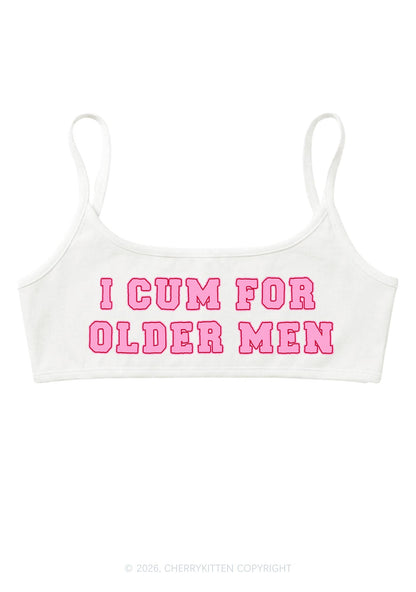 Cxm For Older Men Y2K Super Crop Cami Cherrykitten