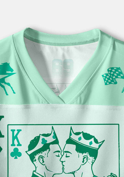Gay King Pride Y2K Crop Sport Jersey Shirts Cherrykitten