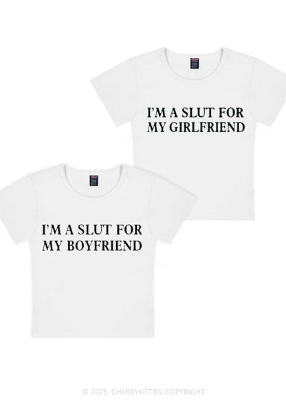 Slxt For My GF BF Y2K Valentine's Day Baby Tee Cherrykitten