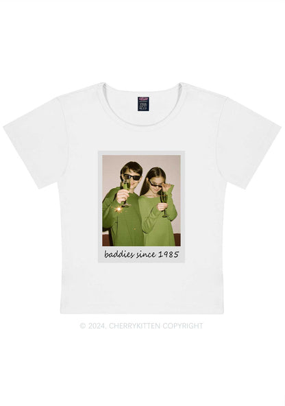 Baddies Since Y2K Valentine's Day Baby Tee Cherrykitten