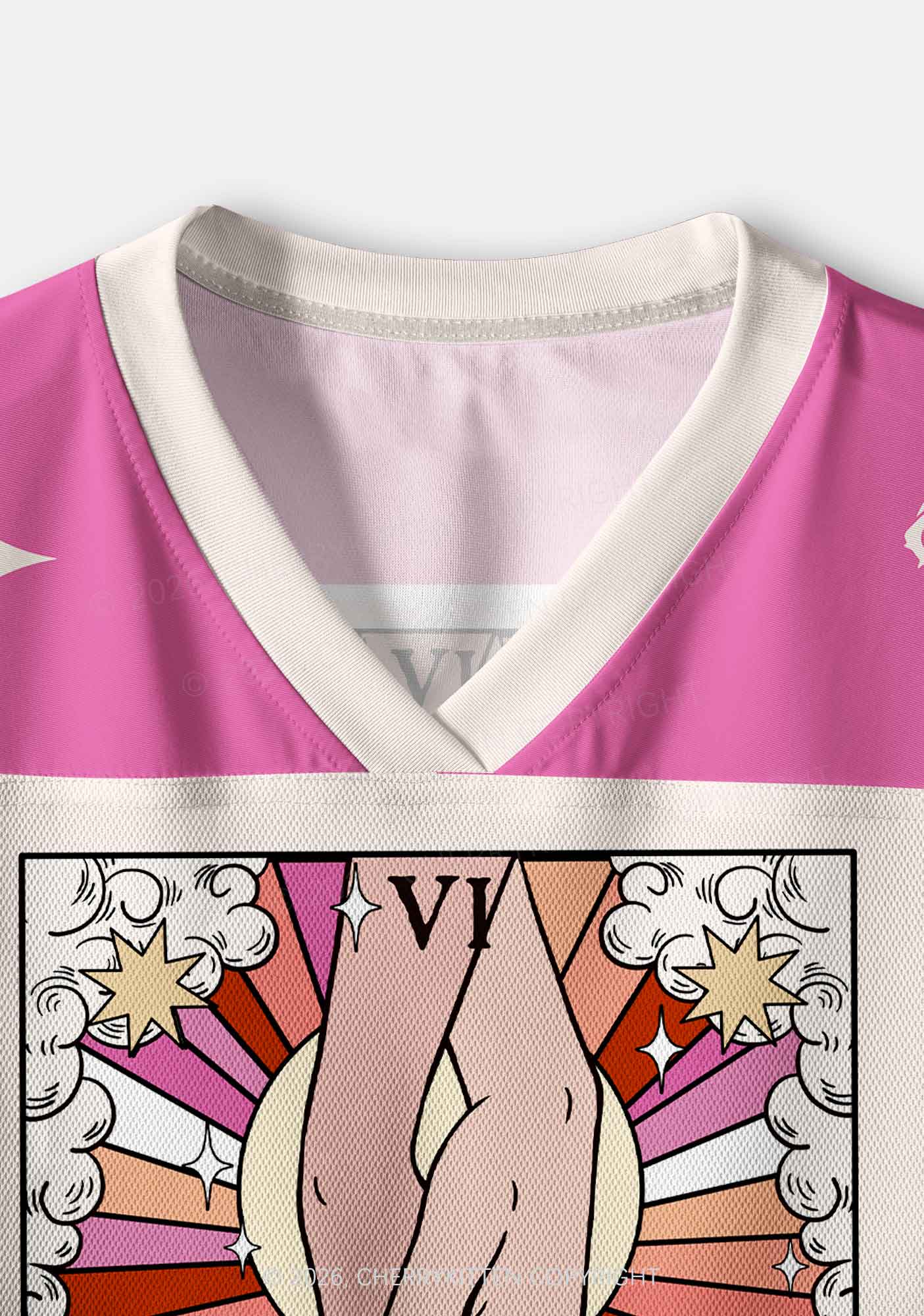 The Lovers Pride Y2K Crop Sport Jersey Shirts Cherrykitten