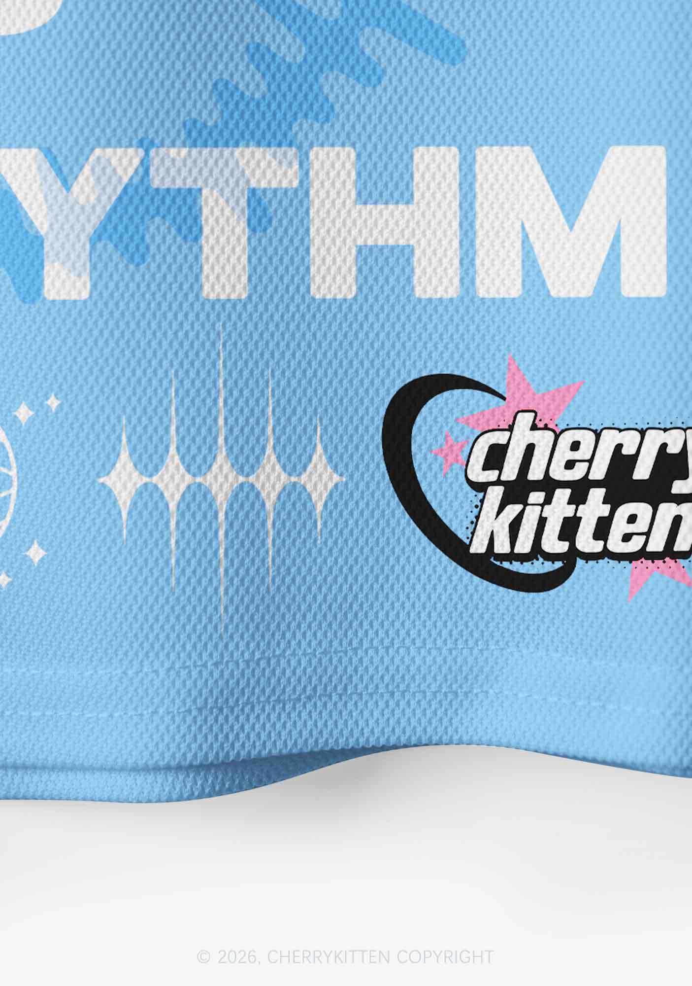 God Is A DJ Y2K Crop Sport Jersey Shirts Cherrykitten