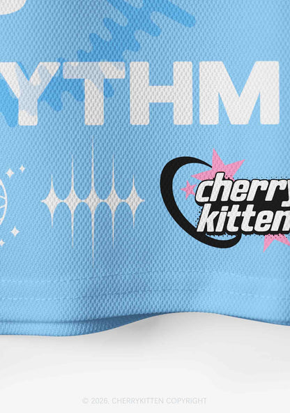 God Is A DJ Y2K Crop Sport Jersey Shirts Cherrykitten