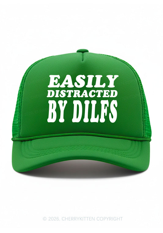 Easily Distracted By Dxxfs Y2K Trucker Hat Cherrykitten