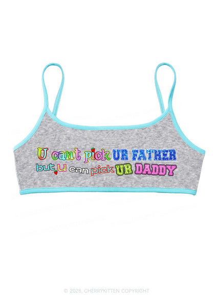 Pick Ur Daddy Y2K Super Crop Cami Cherrykitten