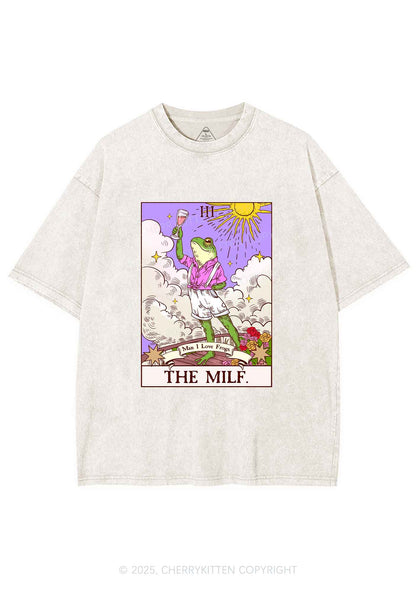 The Mxxf Frog Y2K Shirts Washed Tee Cherrykitten