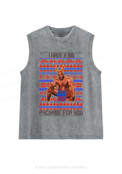 Big Pachage For You Y2K Washed Tank Cherrykitten
