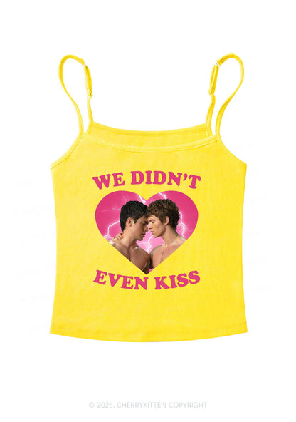 We Didnt Even Kiss Each Other HR Y2K Spaghetti Strap Cami Cherrykitten