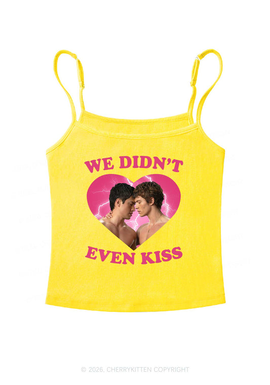 We Didnt Even Kiss Each Other HR Y2K Spaghetti Strap Cami Cherrykitten