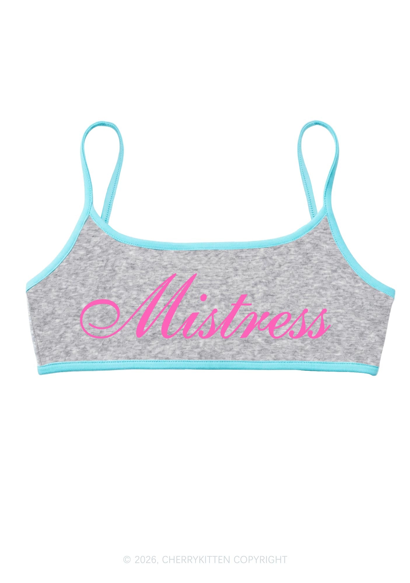 Mistress Y2K Super Crop Cami Cherrykitten