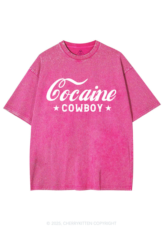 Cola Cowboy Y2K Shirts Washed Tee Cherrykitten