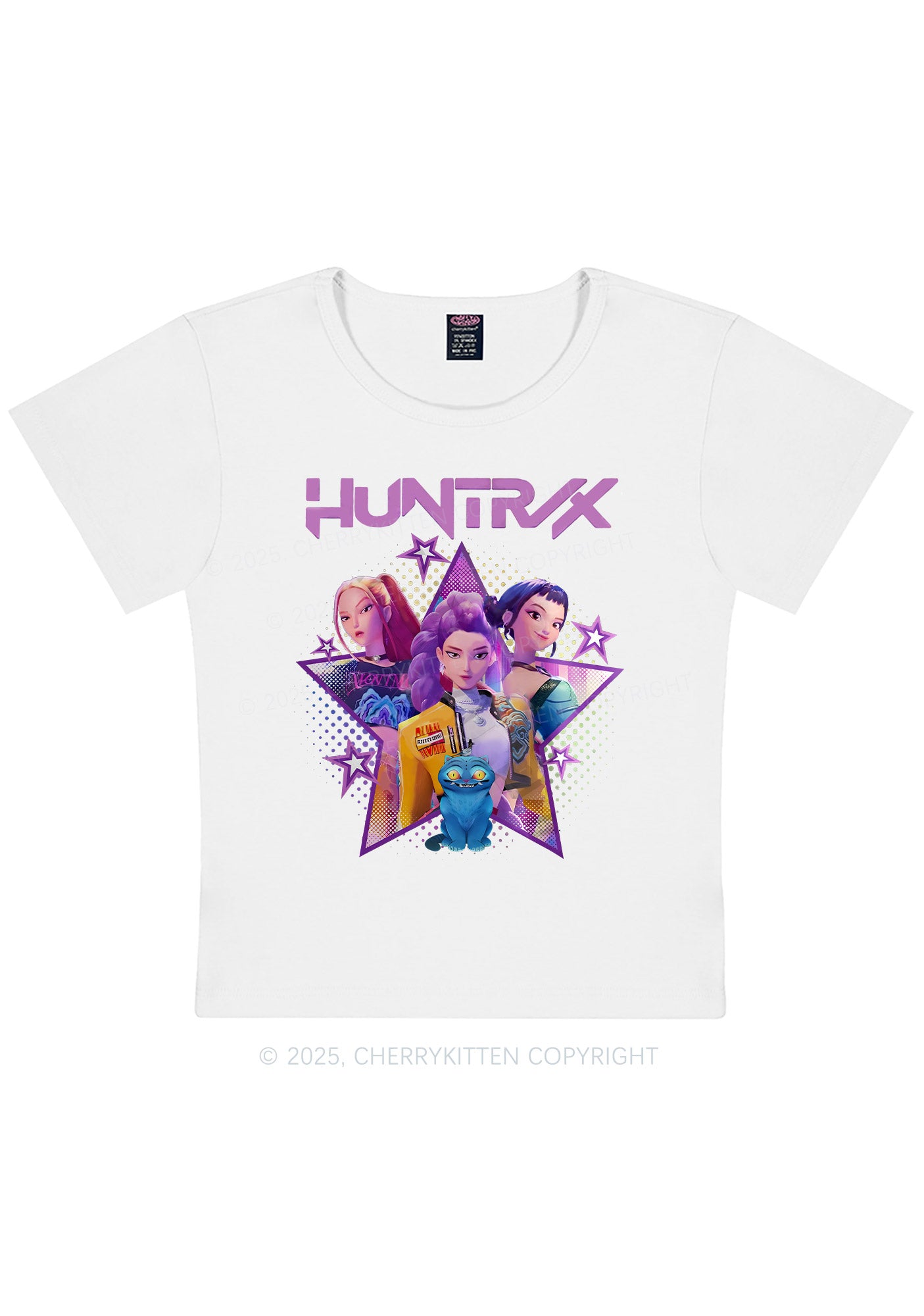 Kpop Stars Y2K Baby Tee Cherrykitten