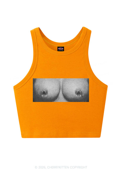Nxpple Rings Y2K Crop Tank Top Cherrykitten