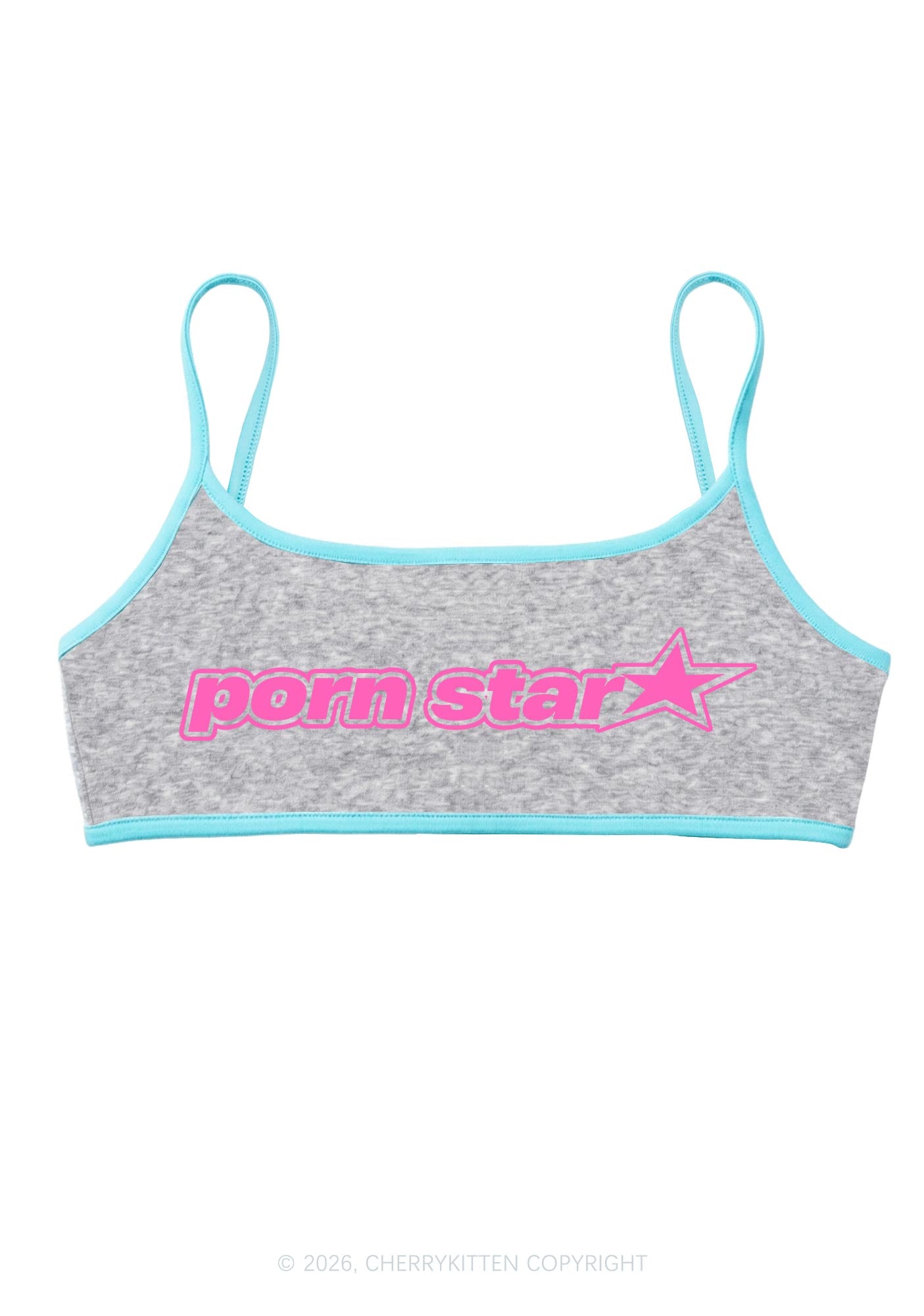 Pxrn Star Y2K Super Crop Cami Cherrykitten