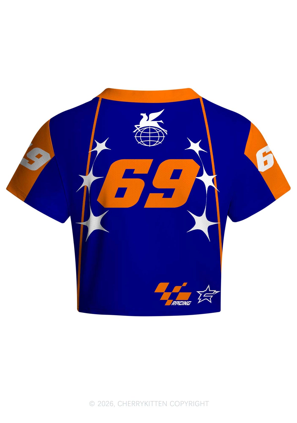 Begging For A Pegging Y2K Crop Football Jersey Shirts Cherrykitten