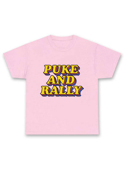 Puke And Rally Chunky Shirt