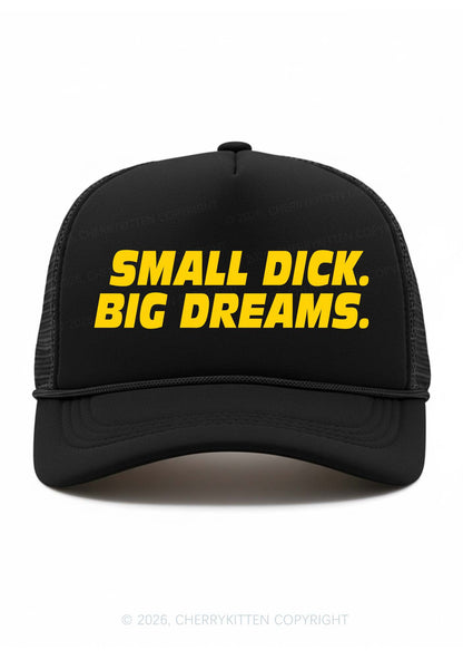 Small Dxxk Big Dreams Y2K Trucker Hat Cherrykitten