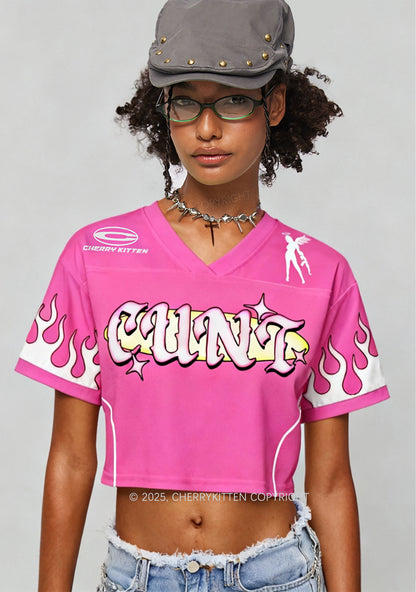 Custom Cxxt Angel Y2K Crop Sport Jersey Shirts Cherrykitten