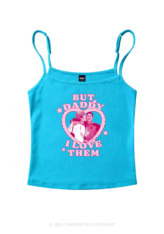But Daddy I Love Them HR Y2K Spaghetti Strap Cami Cherrykitten