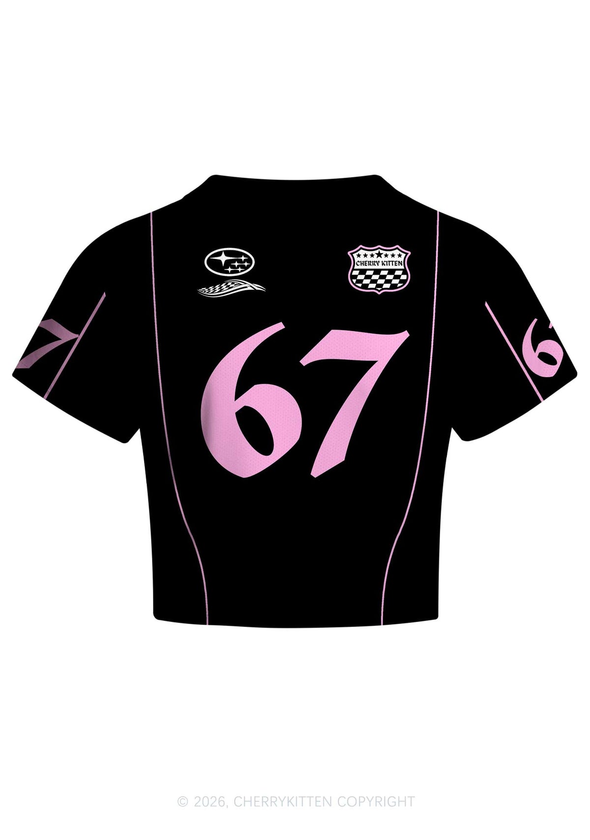 I Support A Mans Right Y2K Crop Football Jersey Shirts Cherrykitten