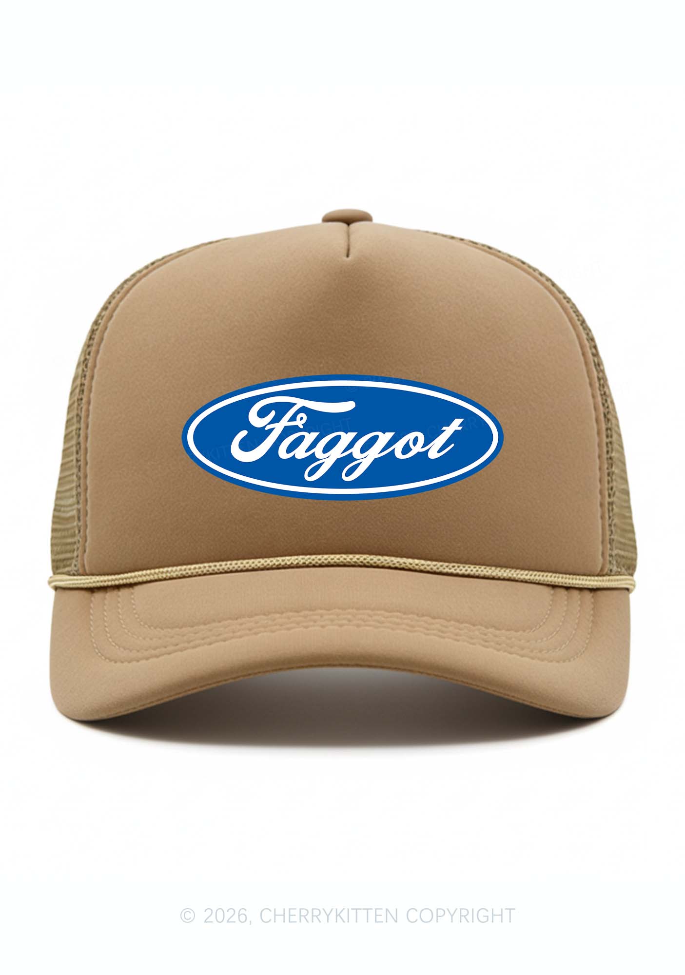 Faggot Pride Y2K Trucker Hat Cherrykitten