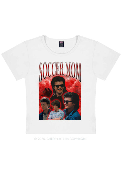Soccer Mom Y2K Baby Tee Cherrykitten