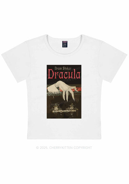 Halloween Creepy Claw Y2K Baby Tee Cherrykitten