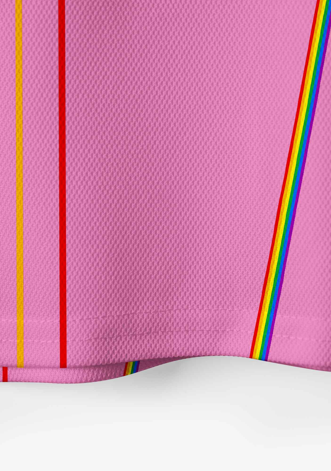 Pink I Suffer From Gay Thoughts Pride Y2K Crop Sport Jersey Shirts Cherrykitten