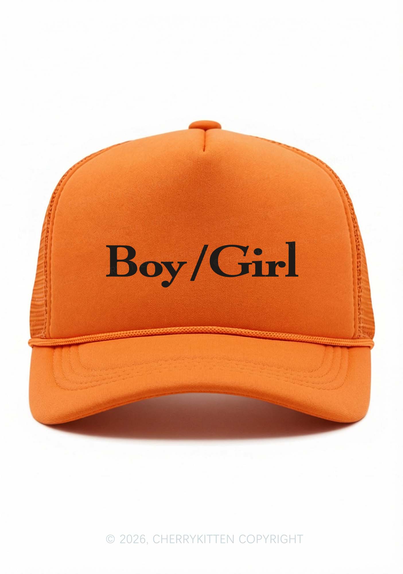 Boy Or Girl Pride Y2K Trucker Hat Cherrykitten