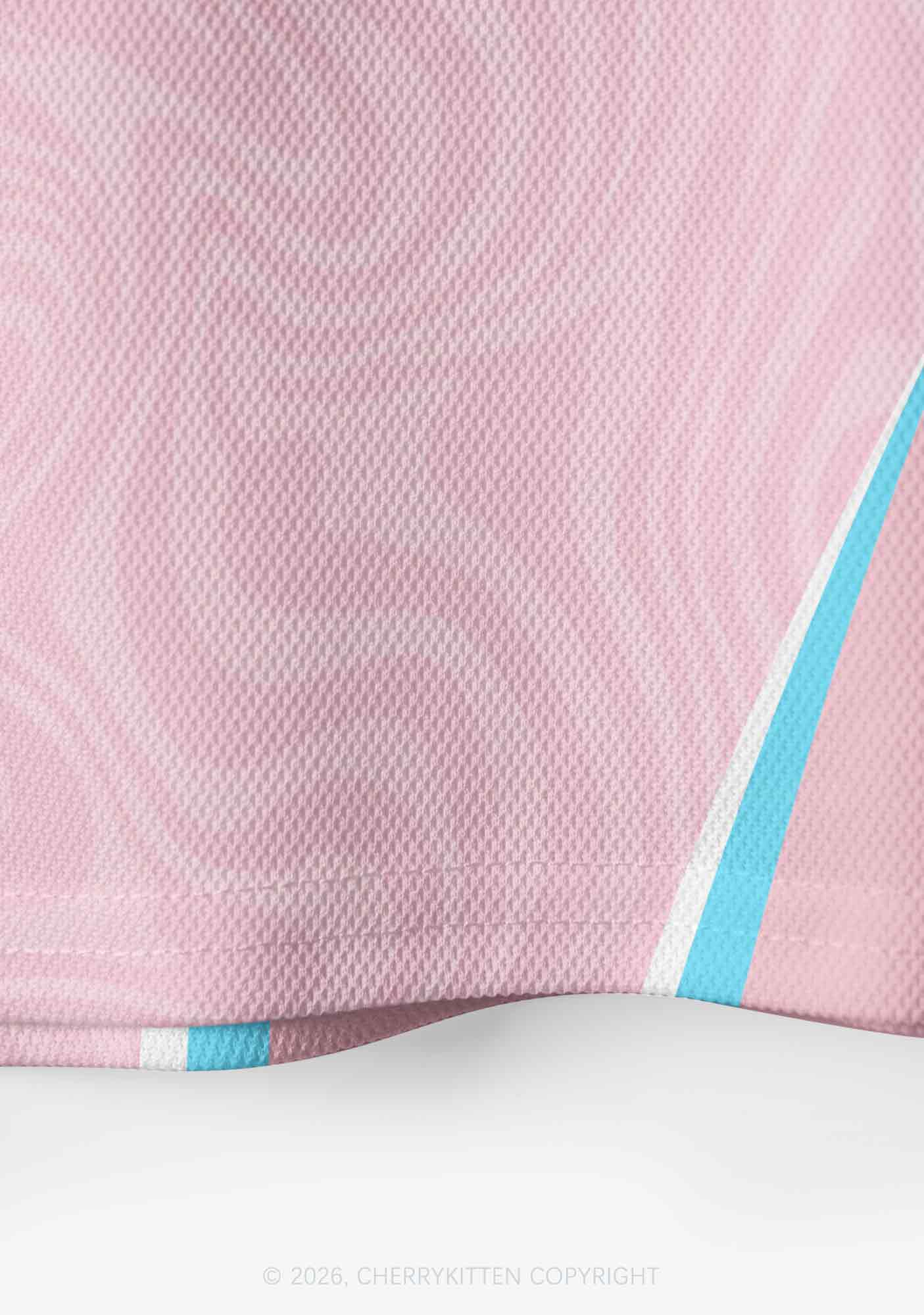 Transgirls Are Hot Pride Y2K Crop Sport Jersey Shirts Cherrykitten