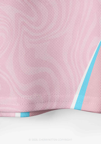 Transgirls Are Hot Pride Y2K Crop Sport Jersey Shirts Cherrykitten