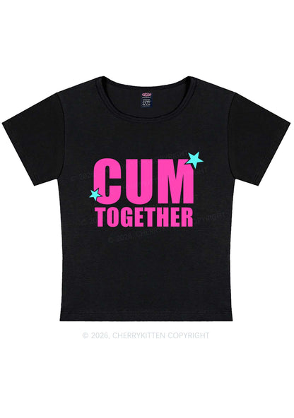 Cxm Together Y2K Baby Tee Cherrykitten
