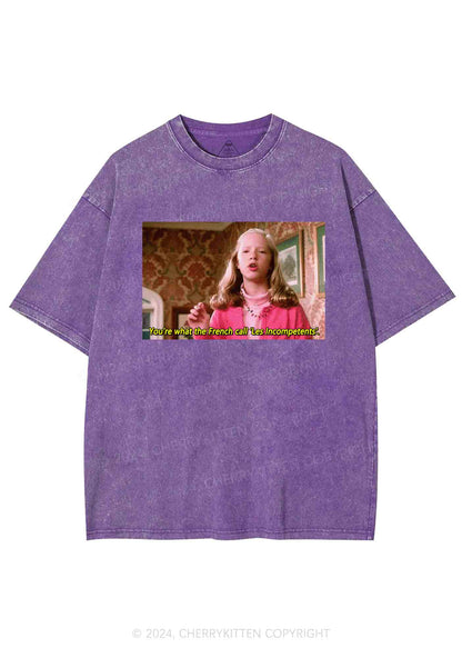 Les Incompetents Y2K Washed Tee Cherrykitten