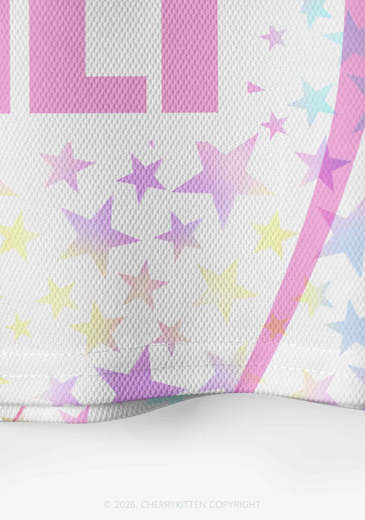 Pink Dog Mxxf Y2K Crop Sport Jersey Shirts Cherrykitten