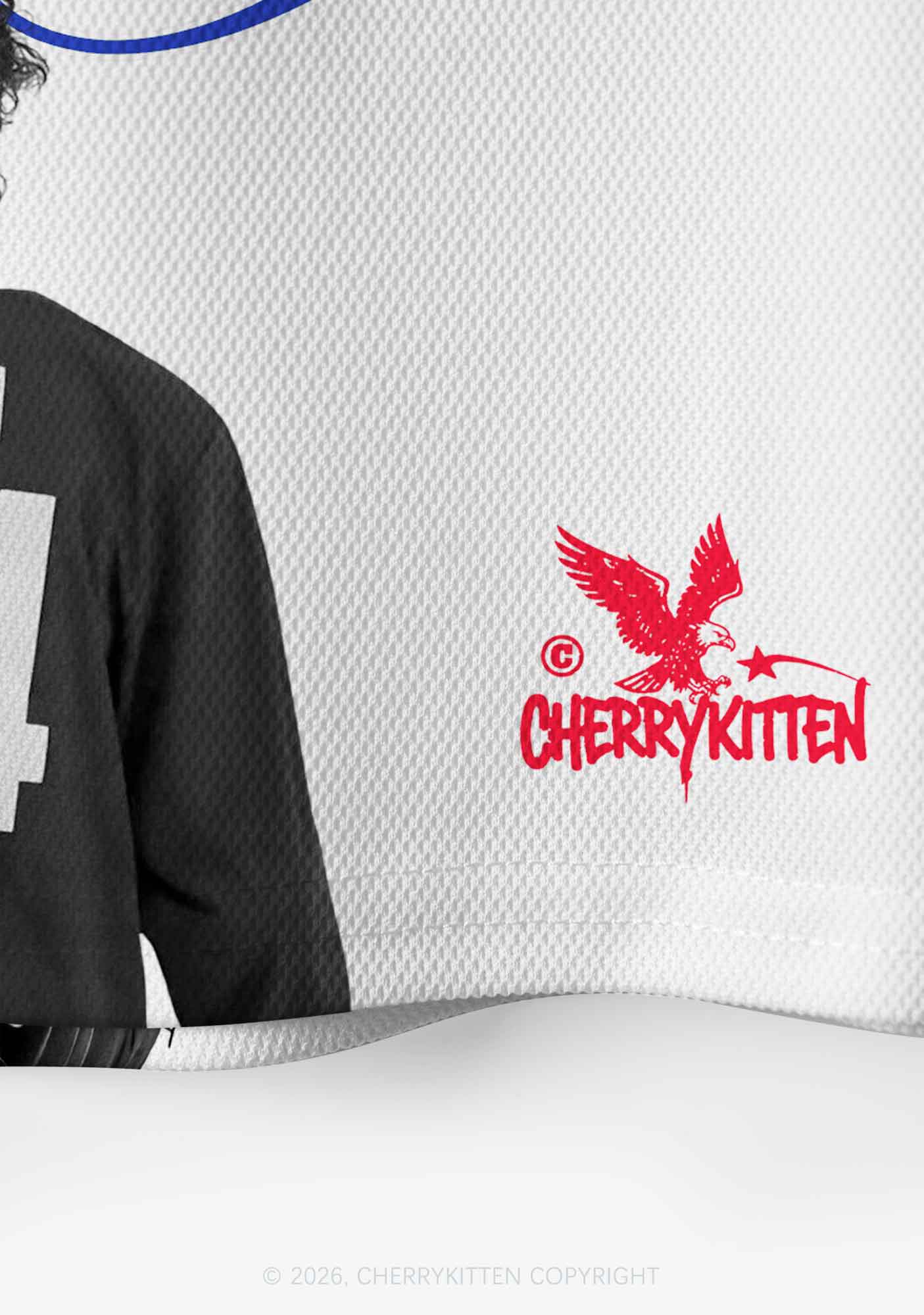 Legend Silhouette GG Y2K Crop Sport Jersey Shirts Cherrykitten