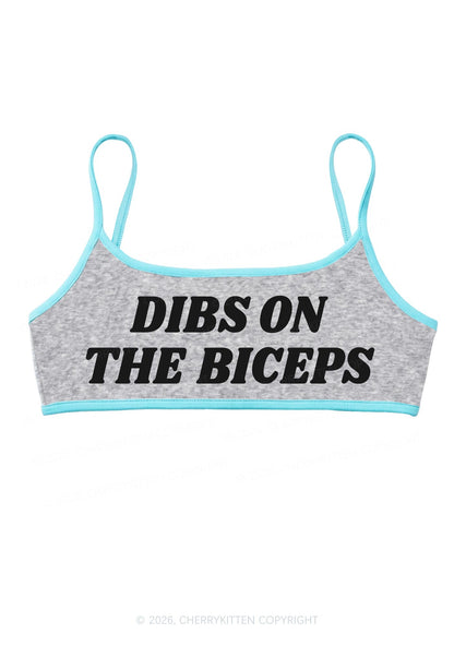 Dibs On The Biceps Y2K Super Crop Cami Cherrykitten