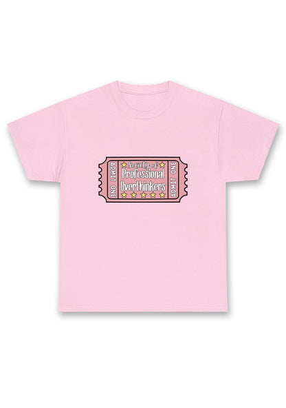 Society Of Professional Overthinkers Chunky Shirt