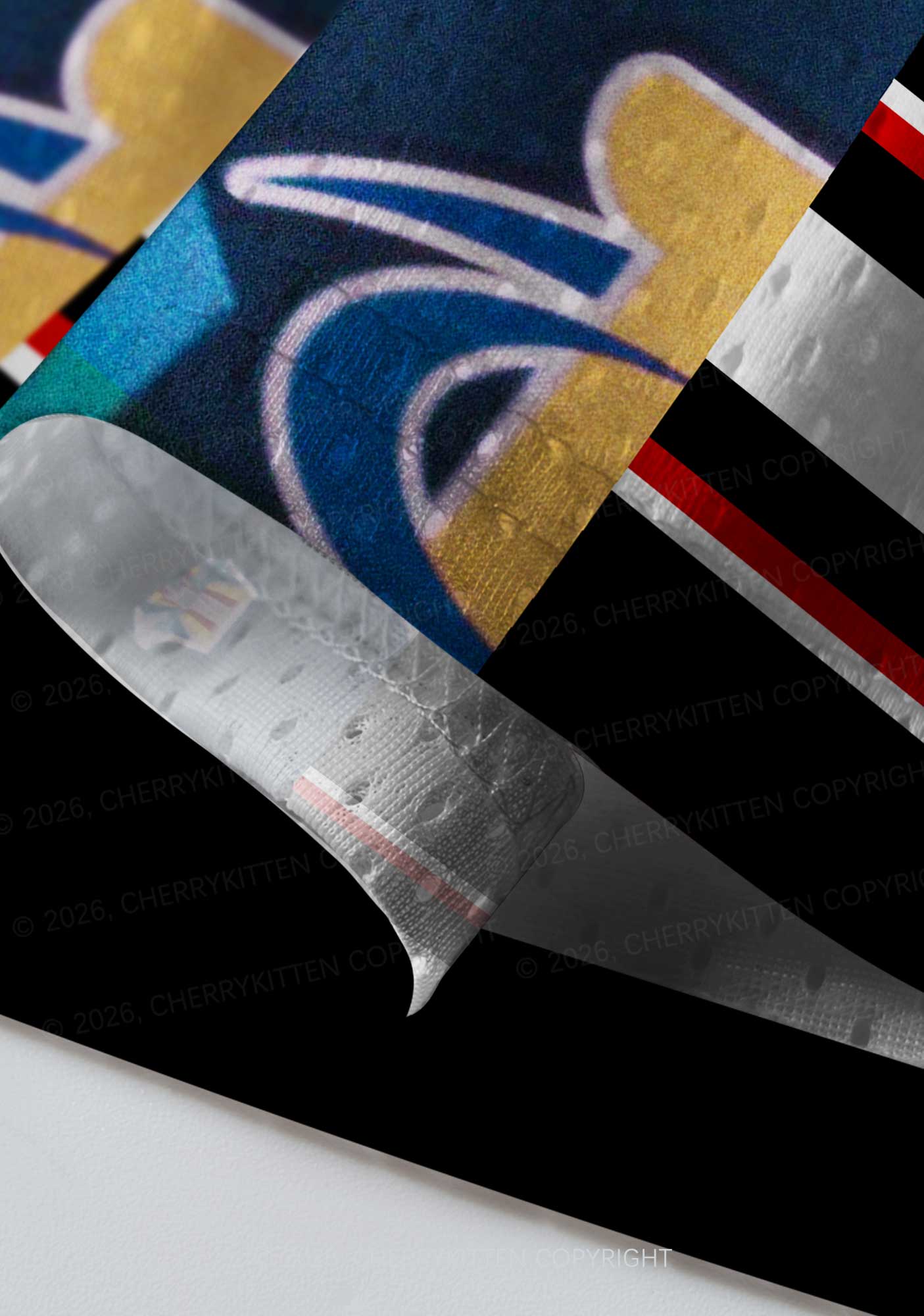 Blue Gaze HR Y2K Sport Jersey Shirts Cherrykitten