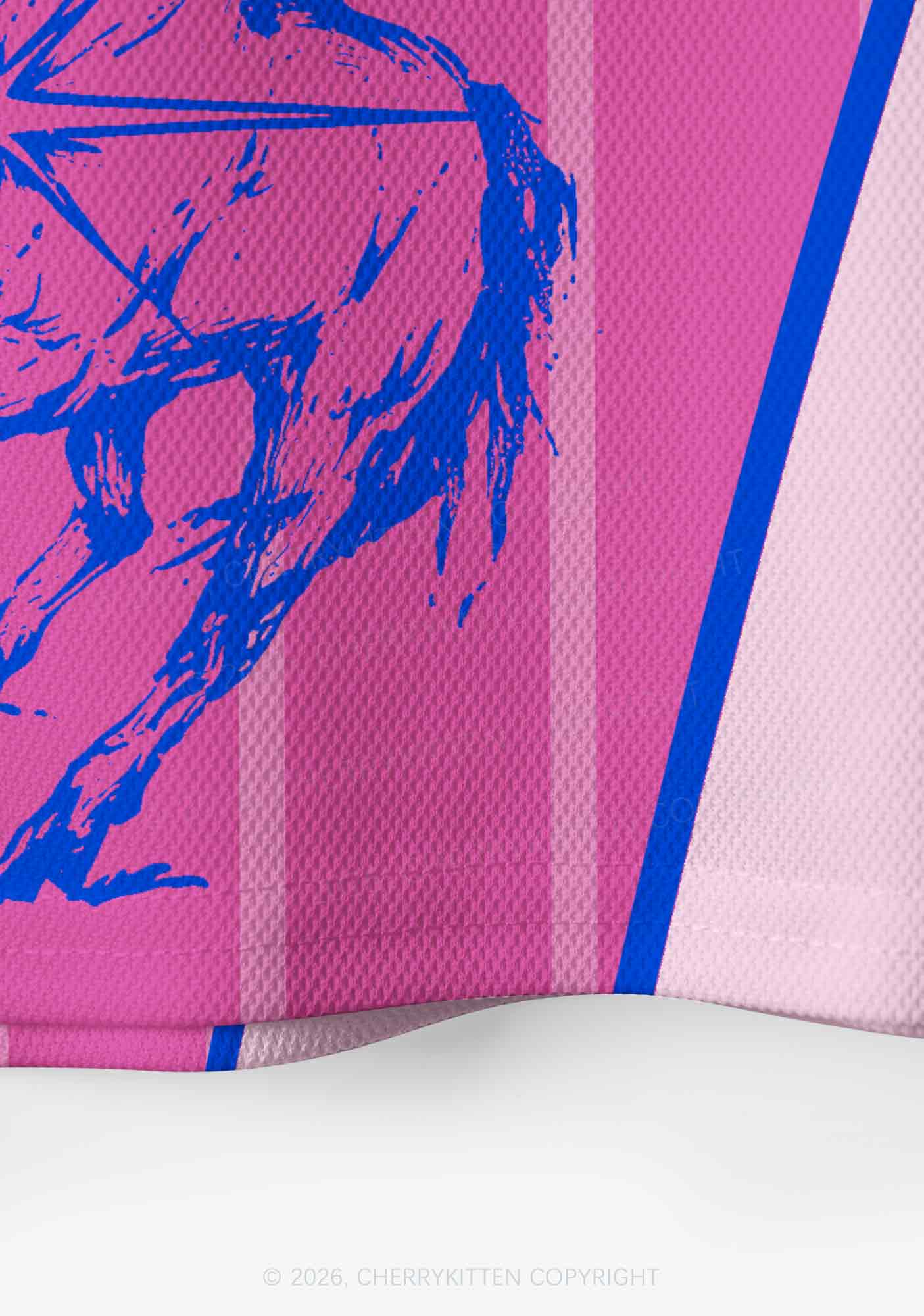 Ride A Faggot Pride Y2K Crop Sport Jersey Shirts Cherrykitten