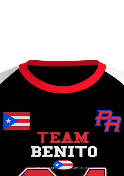 Black Team Bunny Y2K Football Jersey Shirts Cherrykitten