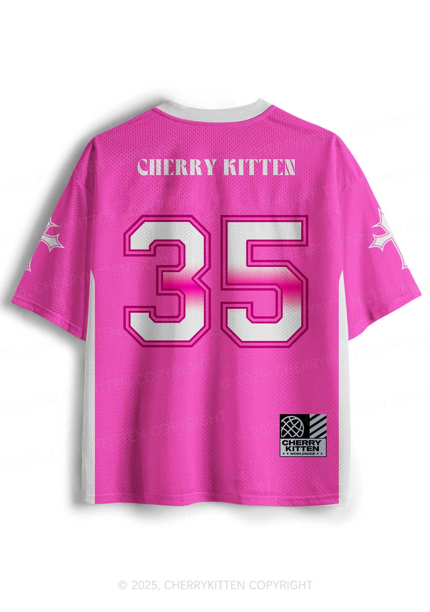 Custom Pink Spit In My Mouth Y2K Sport Jersey Shirts Cherrykitten