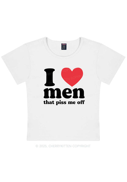 I Love Men Piss Me Off Y2K Baby Tee Cherrykitten