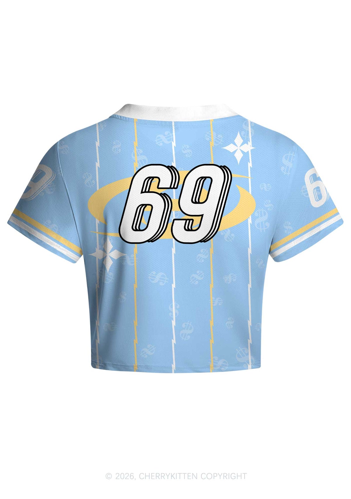 Best Ex Boyfriend Y2K Crop Football Jersey Shirts Cherrykitten