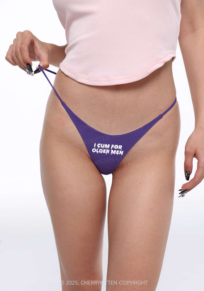 Come For Older Men Y2K Bikini String Thong Cherrykitten