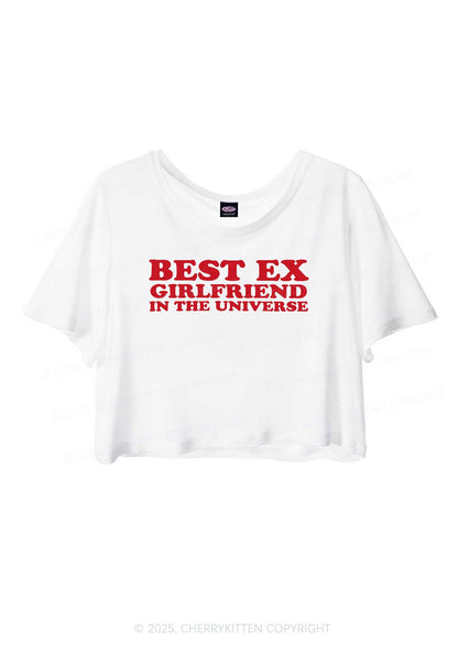Universe Best Ex Girlfriend Y2K Sheer Crop Tee Cherrykitten