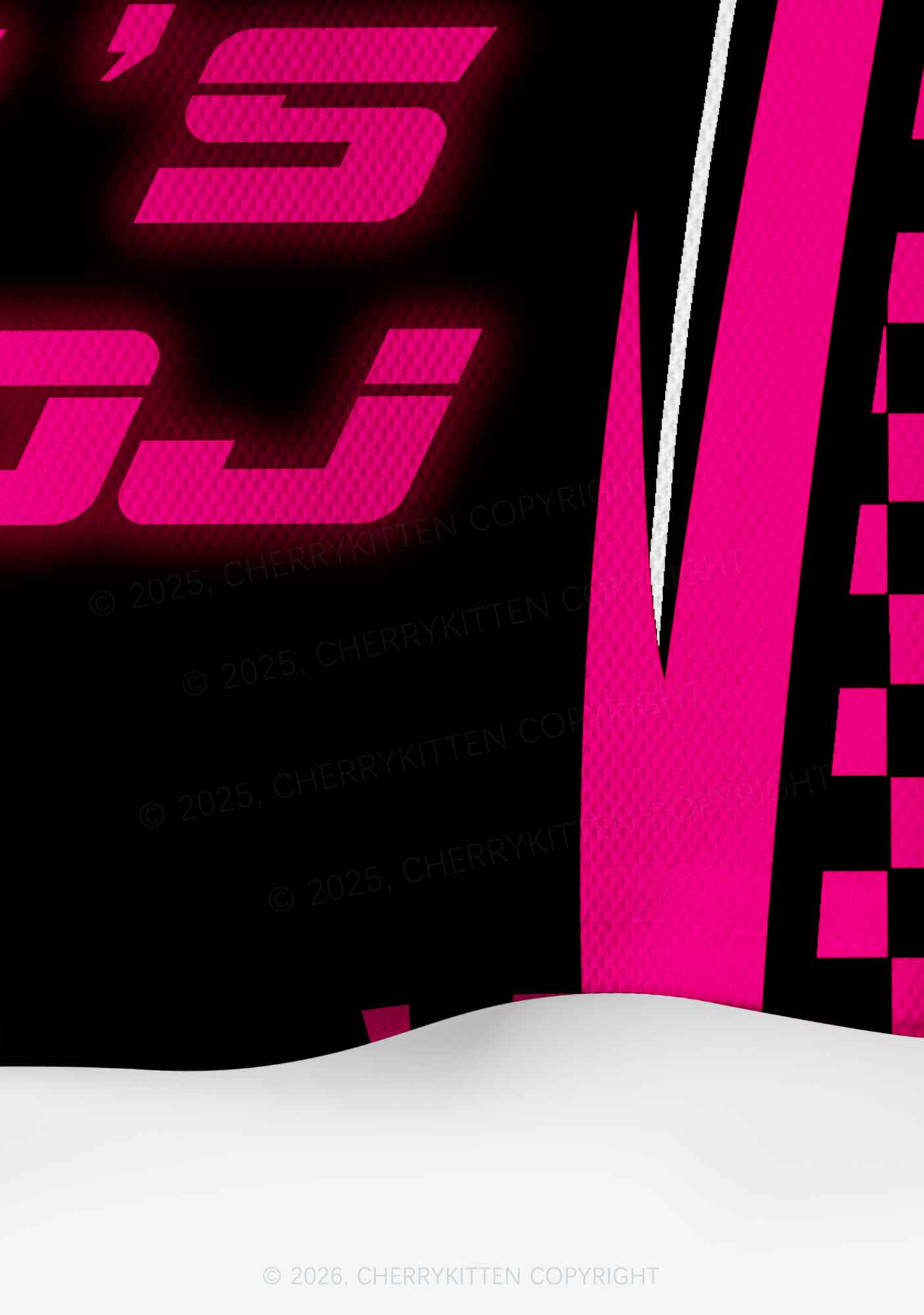 But Daddy He Is A DJ Y2K Crop Sport Jersey Shirts Cherrykitten