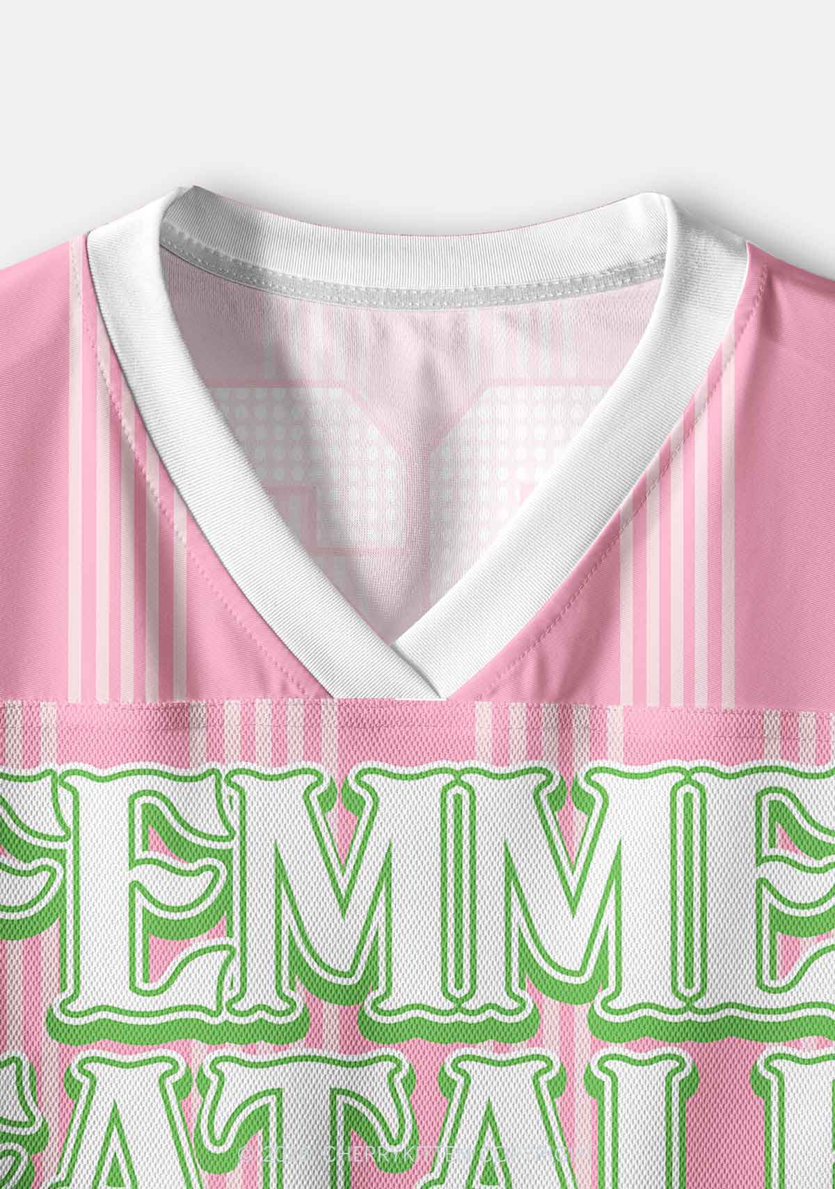 Femme Fatale Pride Y2K Crop Sport Jersey Shirts Cherrykitten