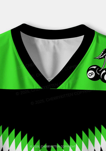 Custom I Cxm Green Today St Patricks Y2K Crop Sport Jersey Shirts Cherrykitten