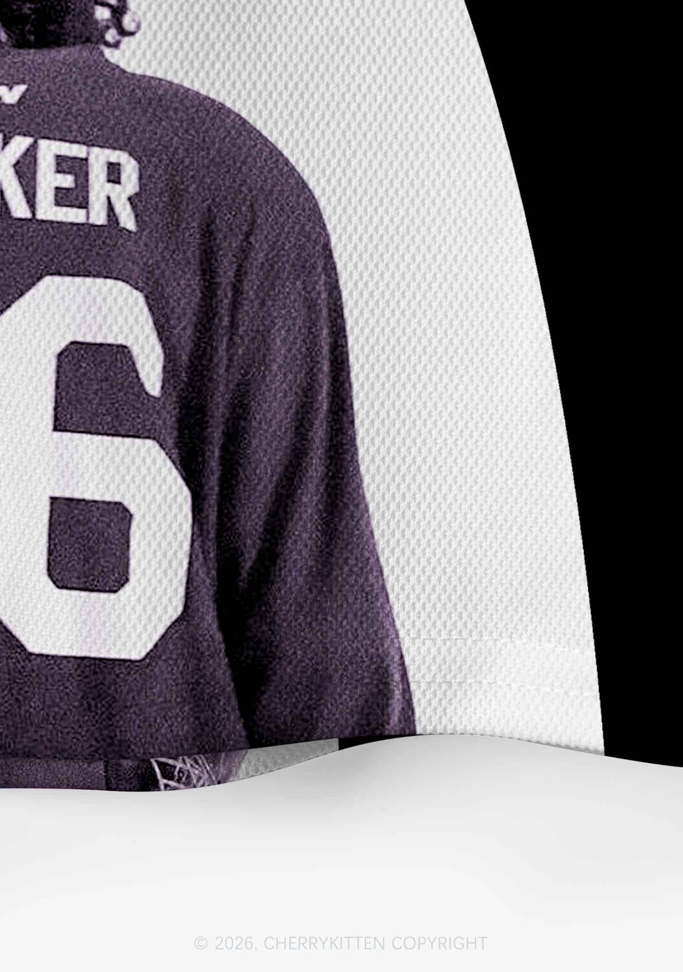 Hockey Player JT Y2K Crop Sport Jersey Shirts Cherrykitten